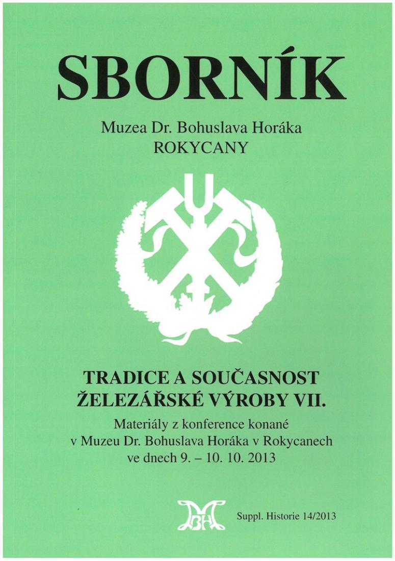 Sborník Suppl. Historie č. 14/2013
