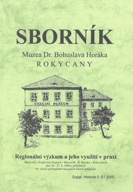 Sborník Suppl. Historie č. 9/2000