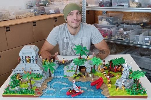 Výstava: LEGOhrátky - autorská výstava LEGO modelů Marka Mencla, nositele titulu „Mistr stavitel“